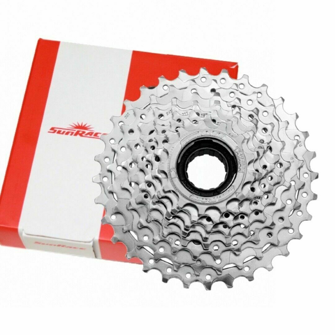SunRace 8 speed 13 32T Chrome E Bike Freewheel MFE60 8CU